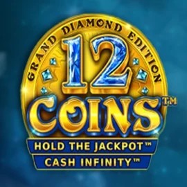 12 Coins Grand Diamond Edition game by Wazdan – logo hosted on Spinstein Casino
