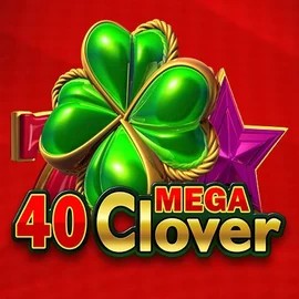 40 Mega Clover slot icon by Amusnet Interactive, available at Spinstein Casino