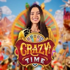 Crazy Time slot icon by Evolution, available at Spinstein Casino