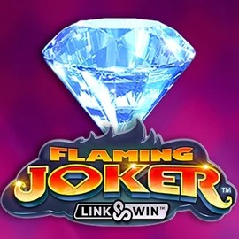 Flaming Joker Link and Win online game logo by Barstruck on spinsteincasino.at