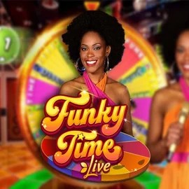 Funky Time game by Evolution – logo hosted on Spinstein Casino