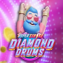 Hyper Strike Diamond Drums casino game by Gameburger Studios – featured logo at Spinstein Casino