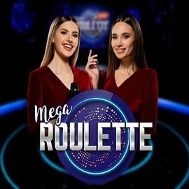 Mega Roulette slot visual from Pragmatic Play available on spinsteincasino.at