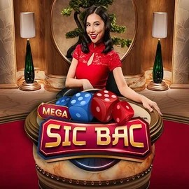 Mega Sic Bac online game logo by Pragmatic Play on spinsteincasino.at