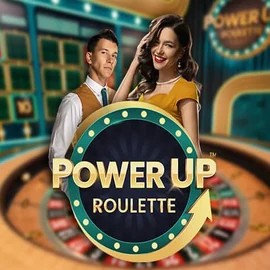 PowerUP Roulette slot visual from Pragmatic Play available on spinsteincasino.at