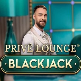Privé Lounge Blackjack slot visual from Pragmatic Play available on spinsteincasino.at