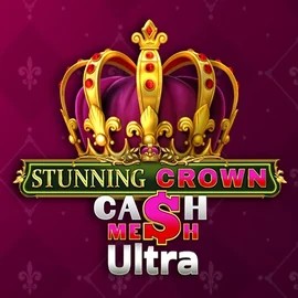 Official Slots logo: Stunning Crown Cash Mesh Ultra by BF Games at Spinstein Casino